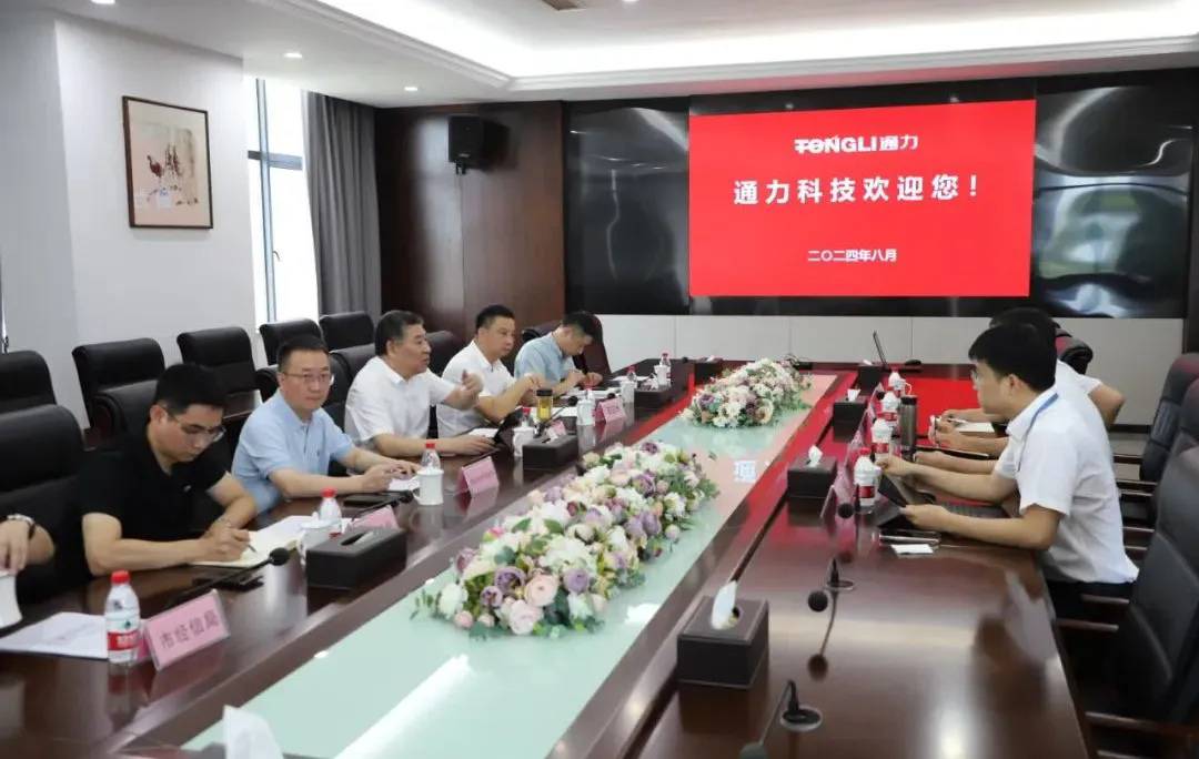 瑞安市委常委、副市長林政洪一行調(diào)研通力科技
